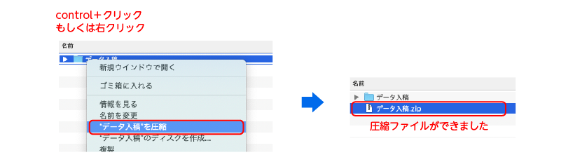 windowsデータ圧縮方法